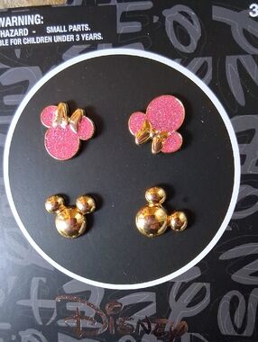 Minnie & Mickey Earrings